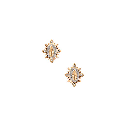 Серьги lady lourdes - Joy Dravecky Jewelry E-4062-SILVER