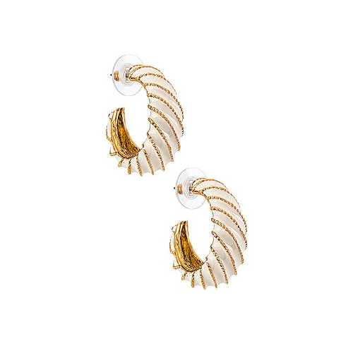 Серьги-кольца julianne - Jennifer Behr 115RA22-CREAM