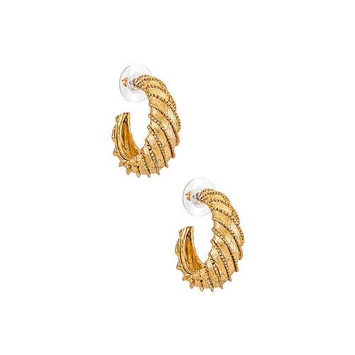Серьги-кольца june - Jennifer Behr 111RA21-GOLD