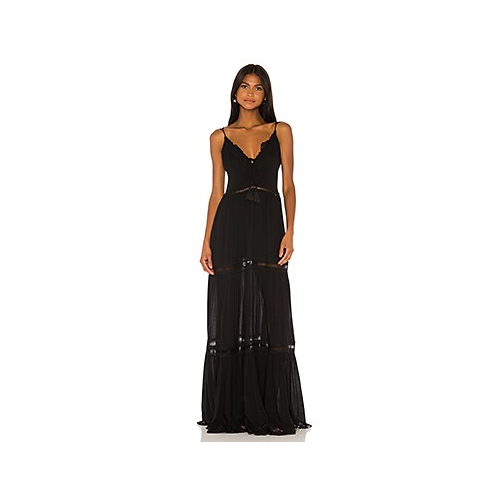 Макси платье lace applique - JONATHAN SIMKHAI 120-1001-SW
