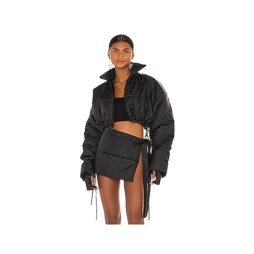 Куртка - LaQuan Smith CROPPED PUFFER JACKET