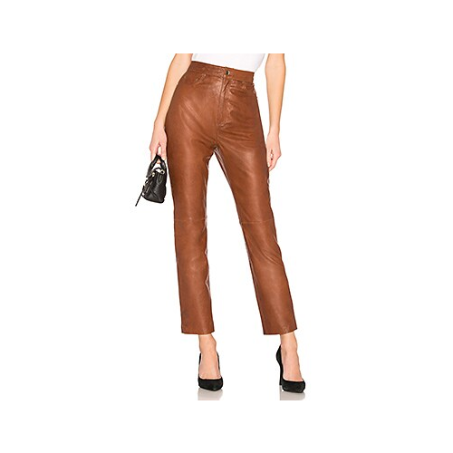 Брюки leather straight leg - LPA LPP60 H18