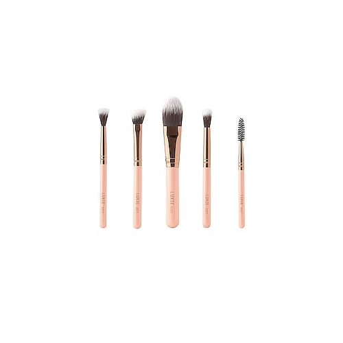 Набор кистей для макияжа rose gold travel - Luxie 8015