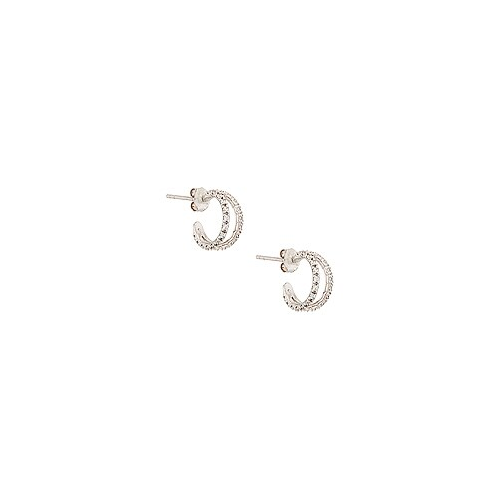 Серьги-кольца nysa hoops - Natalie B Jewelry E68/S