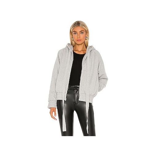 Куртка hooded bomber - Norma Kamali ST3204TE015016