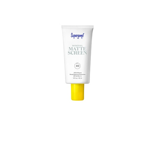 Тонирующий солнцезащитный крем для лица smooth + poreless matte screen spf 40 - Supergoop! 2341