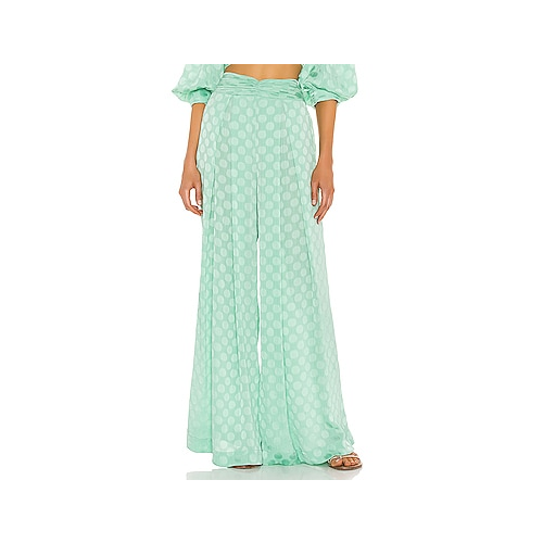 Широкие брюки satin dot - PatBO CAL10283US