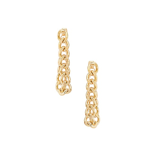 Серьги wrap chain - petit moments WRAPCHAIN
