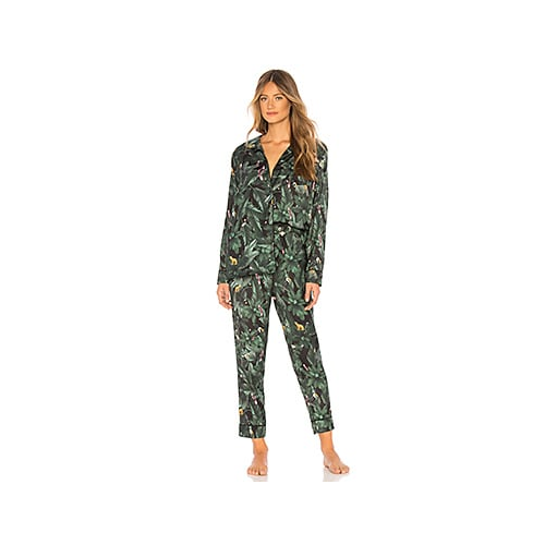Пижамный набор silky jungle print - Plush LS325P