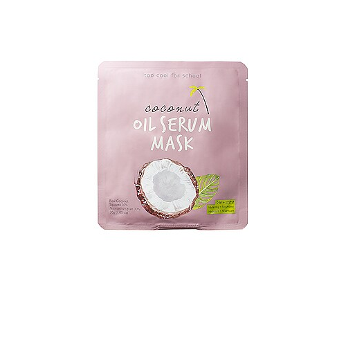 Тканевая маска coconut oil serum mask - Too Cool For School AF0006