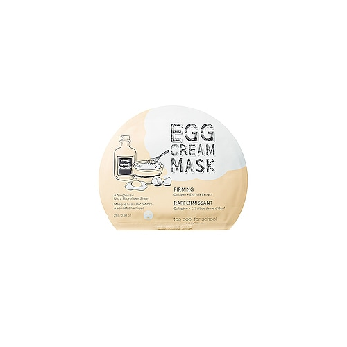 Тканевая маска egg cream mask (firming) - Too Cool For School EG1002