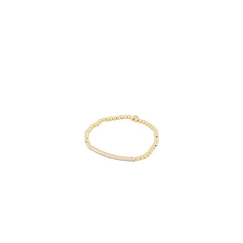 Стрейчевый браслет pave bar - TAI Jewelry SEB-7