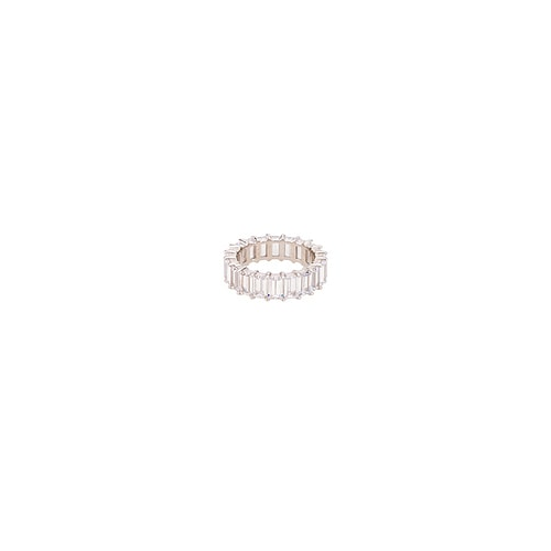 Кольцо emerald cut pave - The M Jewelers NY TM110