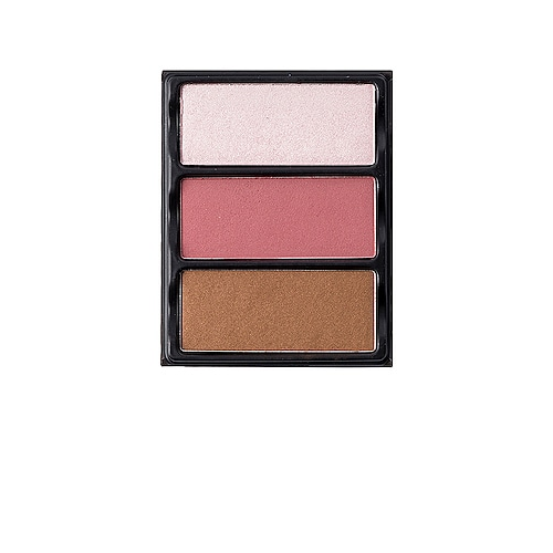 Палетка-хайлайтер theory i blush bronzer & highlighter palette - Viseart VPC01