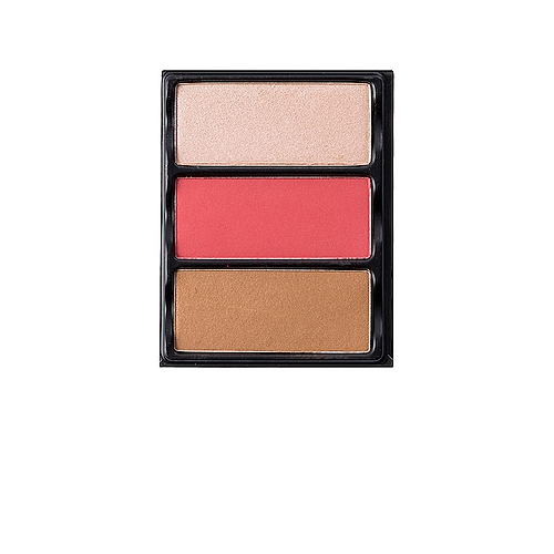 Палетка-хайлайтер theory ii blush bronzer & highlighter palette - Viseart VPC02