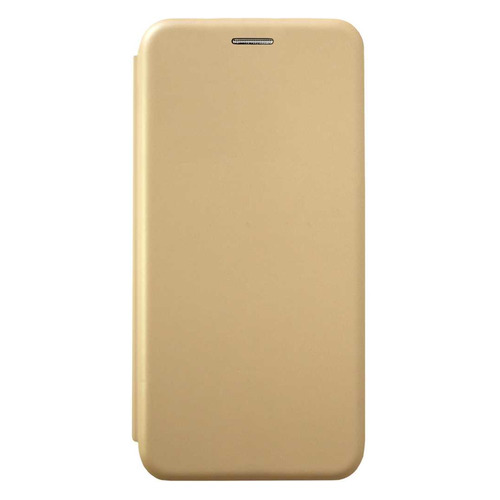 Чехол (флип-кейс) BORASCO Shell case, для Honor 9S/Huawei Y5p, золотистый [39111]