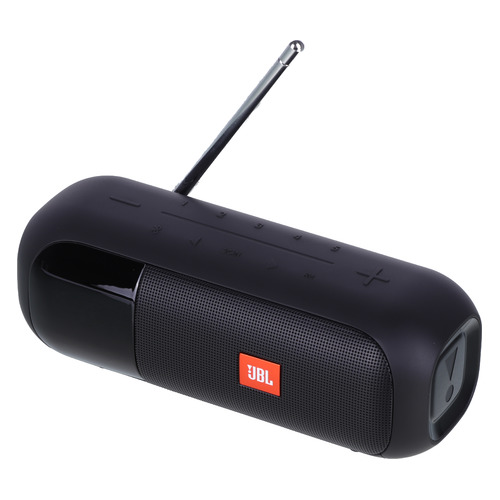 Портативная колонка JBL Tuner 2, 5Вт, черный [jbltuner2fmblk]
