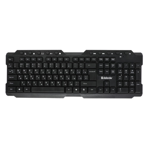 Клавиатура Defender Element HB-195, USB, черный [45195]