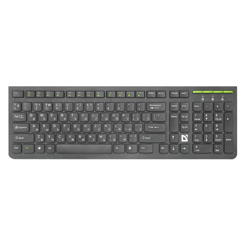 Клавиатура Defender UltraMate SM-536, USB, черный [45536]