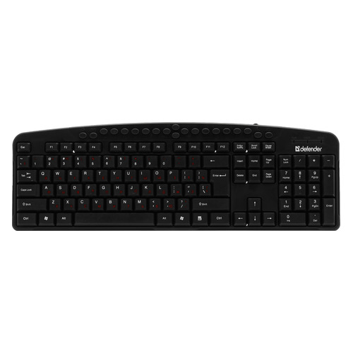 Клавиатура Defender Atlas HB-450, USB, черный [45450]
