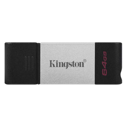 Флешка USB (Type-C) Kingston DataTraveler 80 DT80/64GB 64ГБ, USB3.0, черный