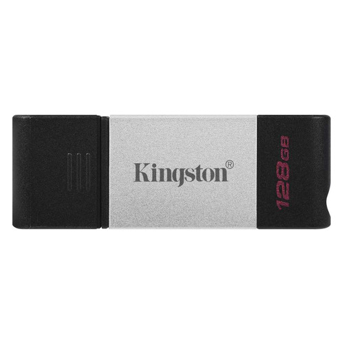 Флешка USB (Type-C) Kingston DataTraveler 80 DT80/128GB 128ГБ, USB3.0, черный