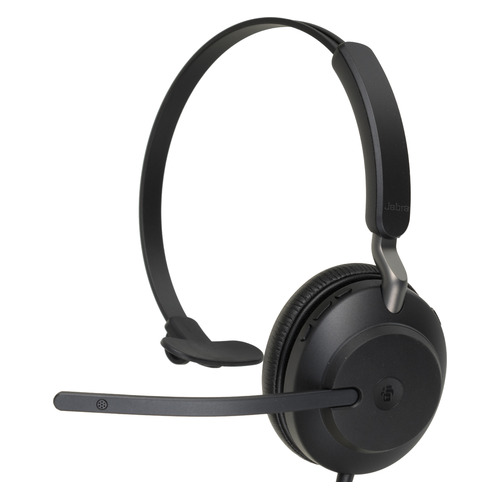 Гарнитура Jabra Evolve2 40, для компьютера, накладные, черный [24089-899-999]