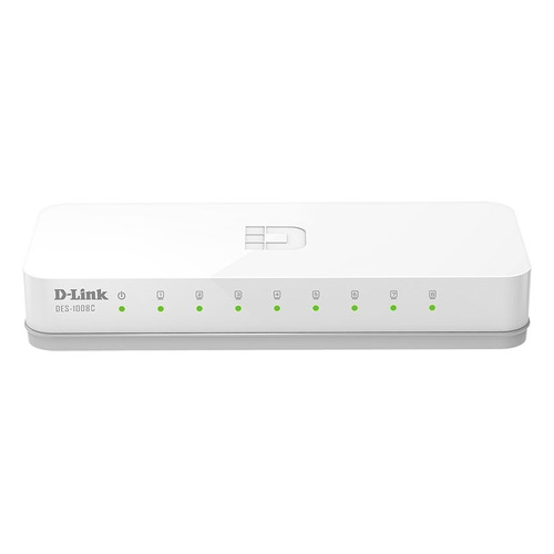 Коммутатор D-Link DES-1008C/B1A 8x100Mb неуправляемый