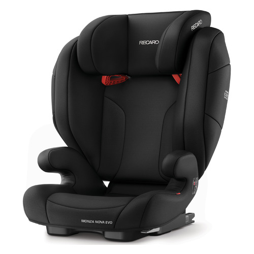 Автокресло детское RECARO Monza Nova Evo Seatfix Perfor Black, 2/3, черный [88012240050]