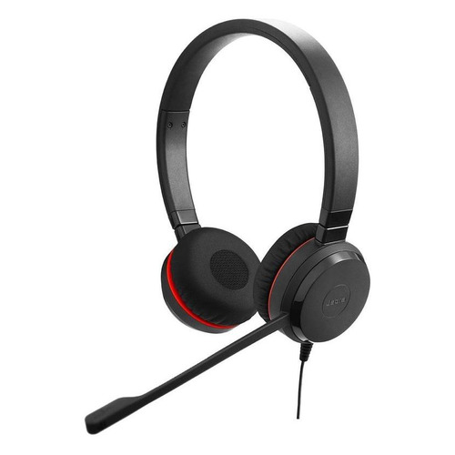 Гарнитура Jabra Evolve 20 SE, для компьютера, накладные, черный [4999-823-309]