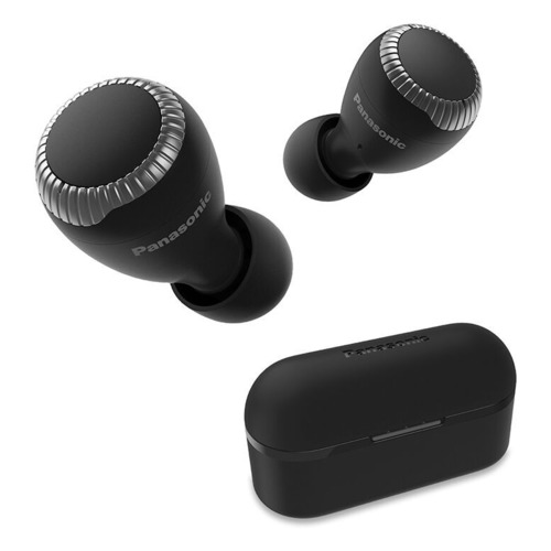 Гарнитура Panasonic RZ-S300WGE-K, Bluetooth, вкладыши, черный