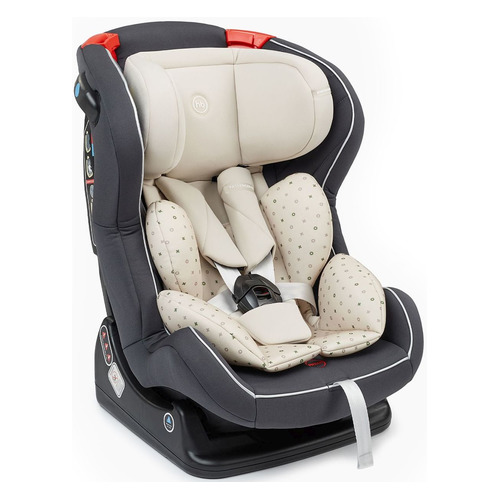 Автокресло детское Happy Baby Passenger V2, 0+/1/2, черный/бежевый
