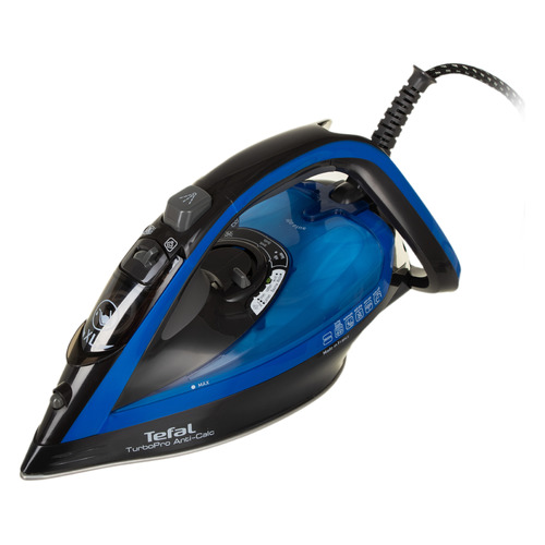 Утюг Tefal FV5688E0, 2800Вт, черный/ синий [1830007084]