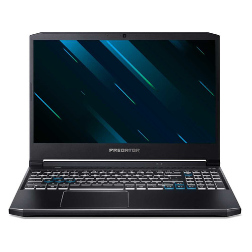 Ноутбук Acer Predator Helios 300 PH315-53-537W, 15.6", IPS, Intel Core i5 10300H 2.5ГГц, 8ГБ, 1000ГБ, 256ГБ SSD, NVIDIA GeForce GTX 1660 Ti - 6144 Мб, Windows 10 Home, NH.Q7XER.00D, черный