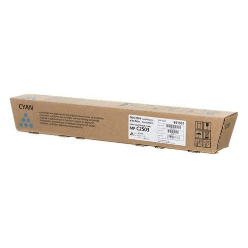 Картридж Ricoh MP C2503, голубой / 841931