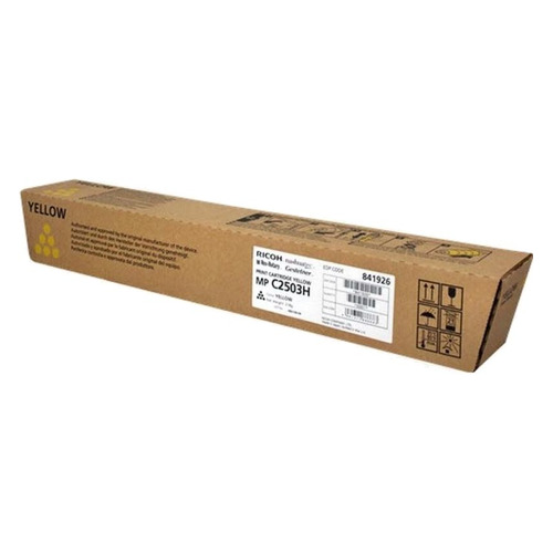 Картридж Ricoh MP C2503H, желтый / 841926