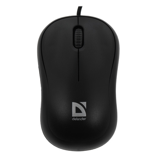 Мышь Defender Patch MS-759, оптическая, проводная, USB, черный [52759]