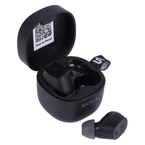 Гарнитура Soul ST-XX, Bluetooth, вкладыши, черный матовый [80000620]