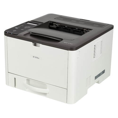 Принтер лазерный Ricoh SP 3710DN черно-белый, цвет: серый [408273]
