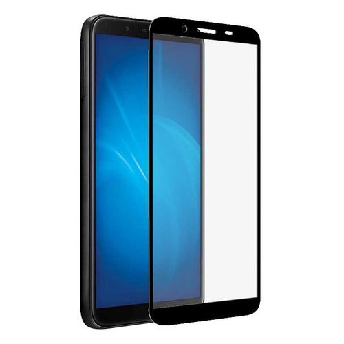 Защитное стекло для экрана DF sColor-105 для Samsung Galaxy A01 Core 1 шт, черный [df scolor-105 (black)]