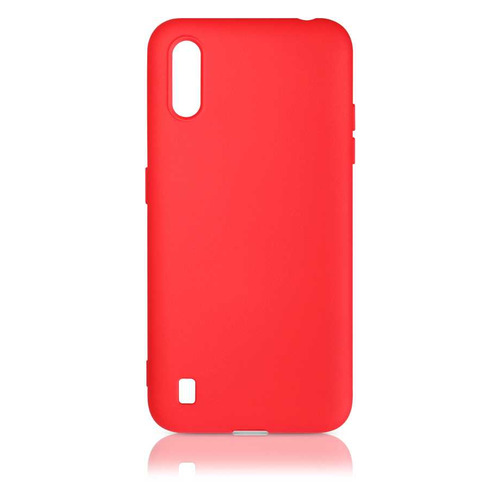 Чехол (клип-кейс) DF sOriginal-15, для Samsung Galaxy M01, красный [df soriginal-15 (red)]