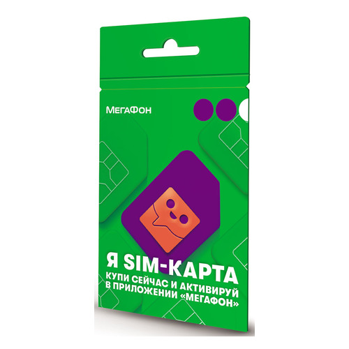 SIM-карта МегаФон с технологией саморегистрации 100руб. на счету, Тульская обл