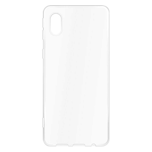 Чехол (клип-кейс) BORASCO Silicone case, для Samsung Galaxy A01 Core, прозрачный [39203]
