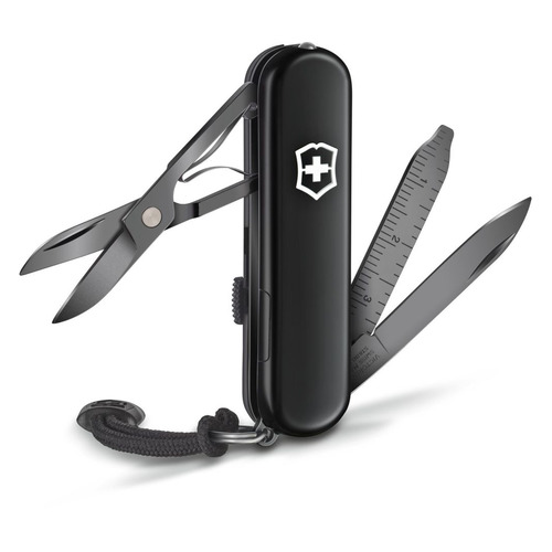 Складной нож Victorinox Signature Lite Onyx Black, функций: 8, 58мм, черный , коробка подарочная [0.6226.31p]