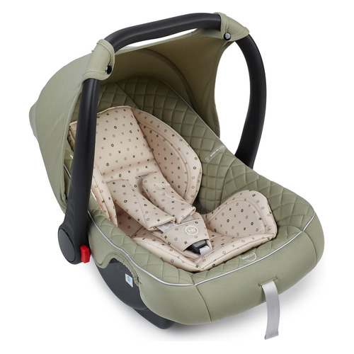 Автокресло детское Happy Baby Skyler V2, 0/0+, зеленый/бежевый