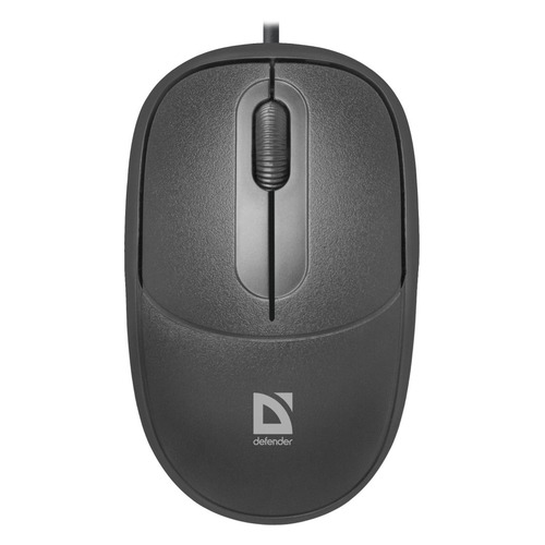 Мышь Defender Datum MS-980, оптическая, проводная, USB, черный [52980]