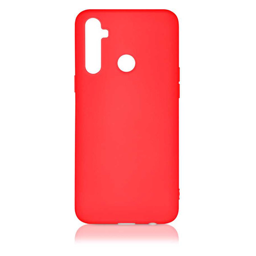 Чехол (клип-кейс) DF rmOriginal-04, для Realme C3/5, красный [df rmoriginal-04 (red)]
