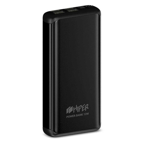 Внешний аккумулятор (Power Bank) HIPER MS20000 Black, 20000мAч, черный