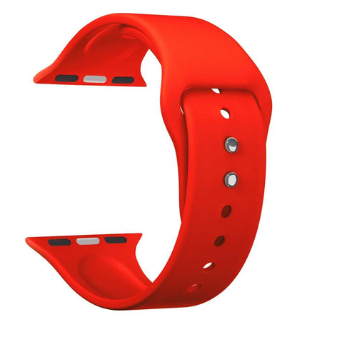 Ремешок Lyambda Altair для Apple Watch Series 3/4/5/6/SE, красный [ds-aps08-40-rd]