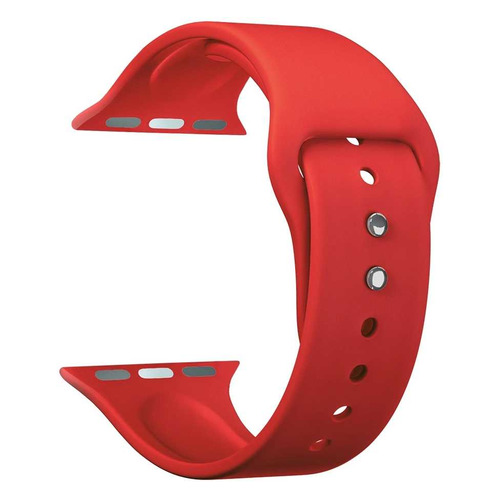 Ремешок Lyambda Altair для Apple Watch Series 3/4/5/6/SE, красный [ds-aps08-44-rd]